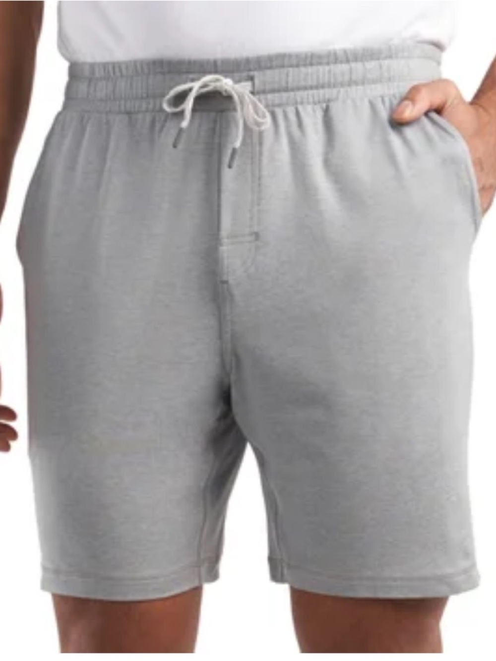 Kirkland Signature Grey Lounge Shorts - large